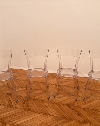 Sedia ikea stein in plexiglass trasparente