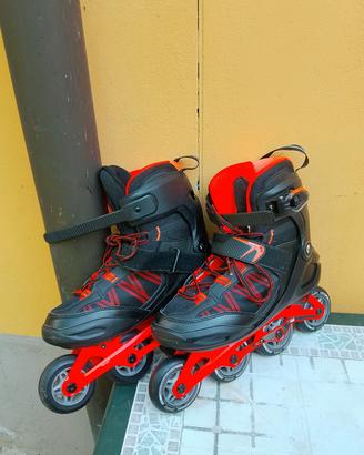 Pattini in linea Oxelo FIT 500 Tg 43 + borsa