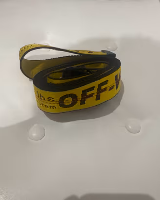 CINTURA OFF WHITE GIALLA