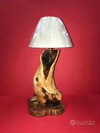 Lampade artigianali ulivo