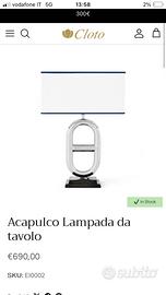 Lampada da tavolo acapulco  eichholtz