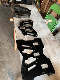 Piastre porta bo porta bauletto ducati multistrada