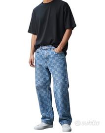 Jeans bershka baggy blu taglia S