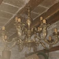 lampadario 12 bracci