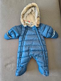Tuta imbottita bimbo Obaibi 1-3 mesi 53-59 cm