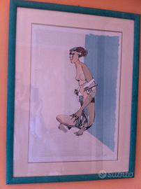 quadro " litografia " 40 x 60 ,  Autore Dinetto