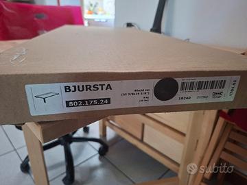 IKEA Bjursta tavolo da parete nero 90x50