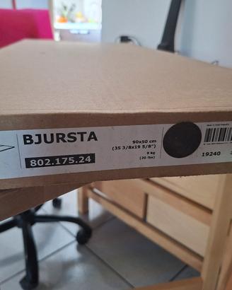 IKEA Bjursta tavolo da parete nero 90x50