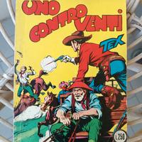 Fumetto Tex numero 2 lire 200 uno contro venti 