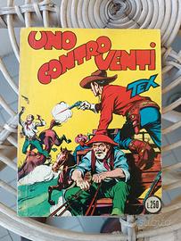 Fumetto Tex numero 2 lire 200 uno contro venti 