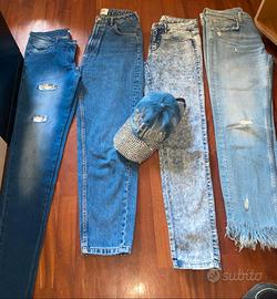 4 jeans più cappello