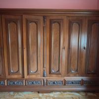 Armadio in legno vintage