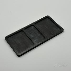 Vaschetta Minuteria RC Carbon 12x6cm Modellismo