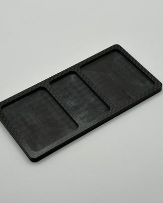 Vaschetta Minuteria RC Carbon 12x6cm Modellismo