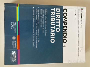 Compendio di diritto tributario ed. Simone