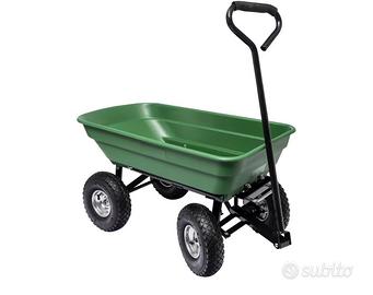 Carrello rimorchio giardino