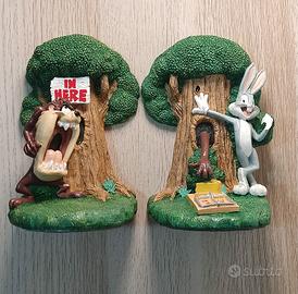 Statuine Looney Tunes - Bugs e Taz