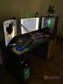 Postazione gaming intera