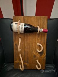 Portabottiglie cantinetta per 3 bottiglie 50x30