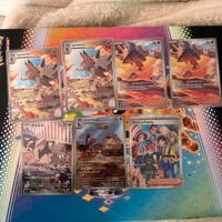 Lotto 7 Carte Pokemon Ar Ita/Jap