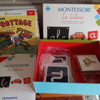lettere Montessori didattica bambini
