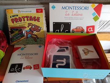 lettere Montessori didattica bambini