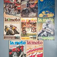 Vecchi numeri rivista La Moto
