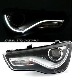 Coppai fari Daylight LED Audi A1 10-14 per alogeni