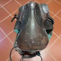 Sella per equitazione antica primi del 1900