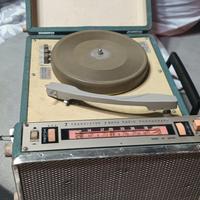  radio con giradischi  anni 50