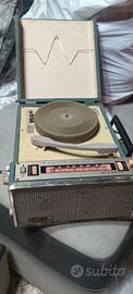  radio con giradischi  anni 50
