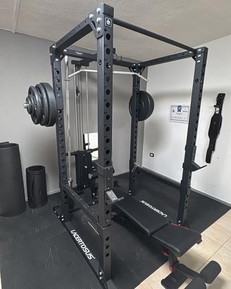 Palestra Lacertosus Power Rack + Lat machine