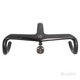 Manubrio integratBlack Inc Aero Carbon 400x120 mm