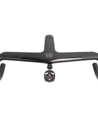 Manubrio integratBlack Inc Aero Carbon 400x120 mm