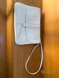 Borsa borsetta pelle bianca