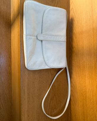 Borsa borsetta pelle bianca
