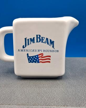 caraffa whisky bourbon jim Beam in ceramica 