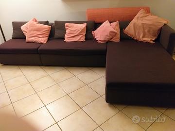 Divano ikea vaxholm marrone lunghezza cm 322