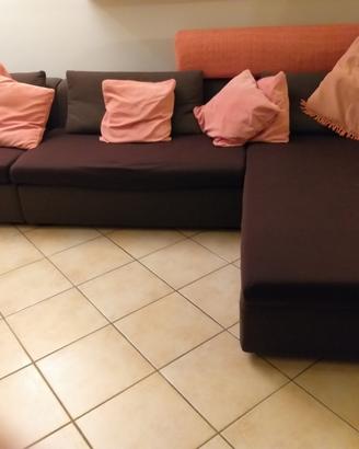 Divano ikea vaxholm marrone lunghezza cm 322