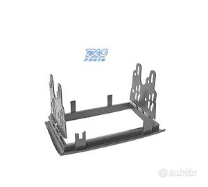 CORNICE NERA RADIO 2-DIN PER CITROEN JUMPER PEUGEO