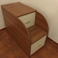 Scaletta contenitore con cassettoni