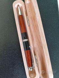 Penna biro in ebano e bocote