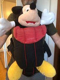 Marsupio BabyBjörn Baby Carrier Active nero/rosso