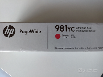 Cartuccia colore HP Magenta 981yc