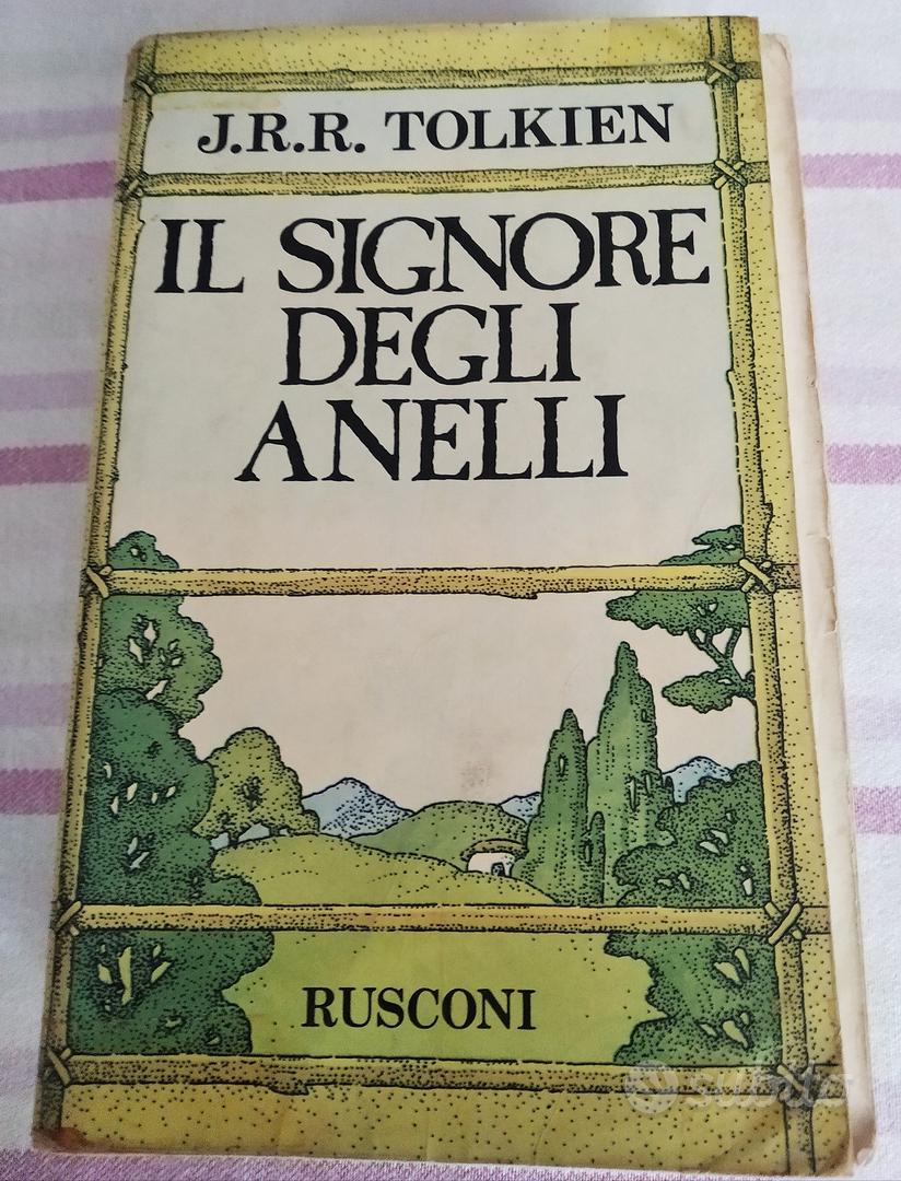 Il Signore degli Anelli + Mappa J.R.R. Tolkien Rusconi Ed.1980 Originale