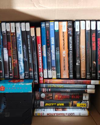 Lotto 35 pezzi Film in DVD💿 e VHS📼