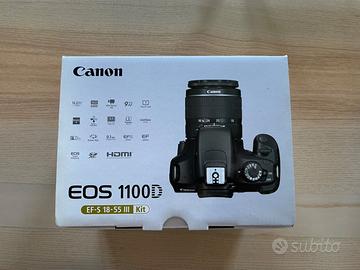Canon EOS 1100D + accessori