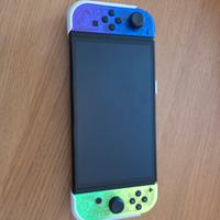 Nintendo switch OLED splatoon con pro controller
