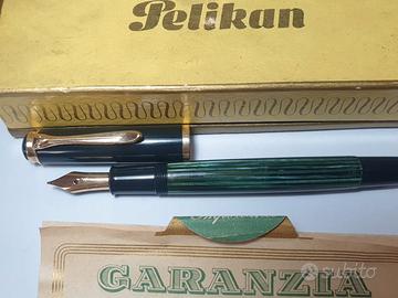 Pelikan 400 Green/Green striped RARISSIMA