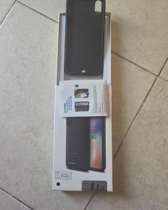 Iphone X/XS  batteria custodia di colore nero UNOT